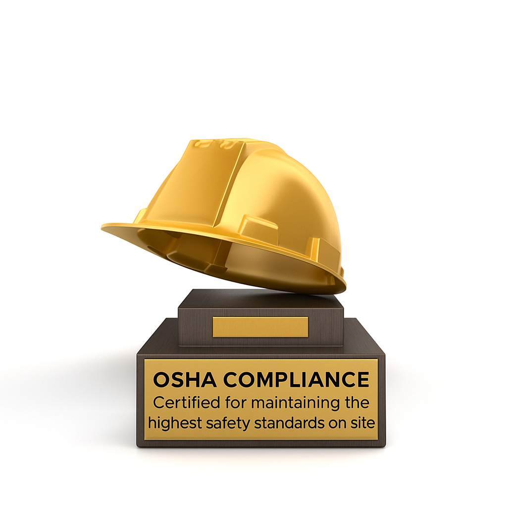 OSHA Certificate